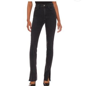 Valentina Super High Rise Tower Jean in Boulder shortie